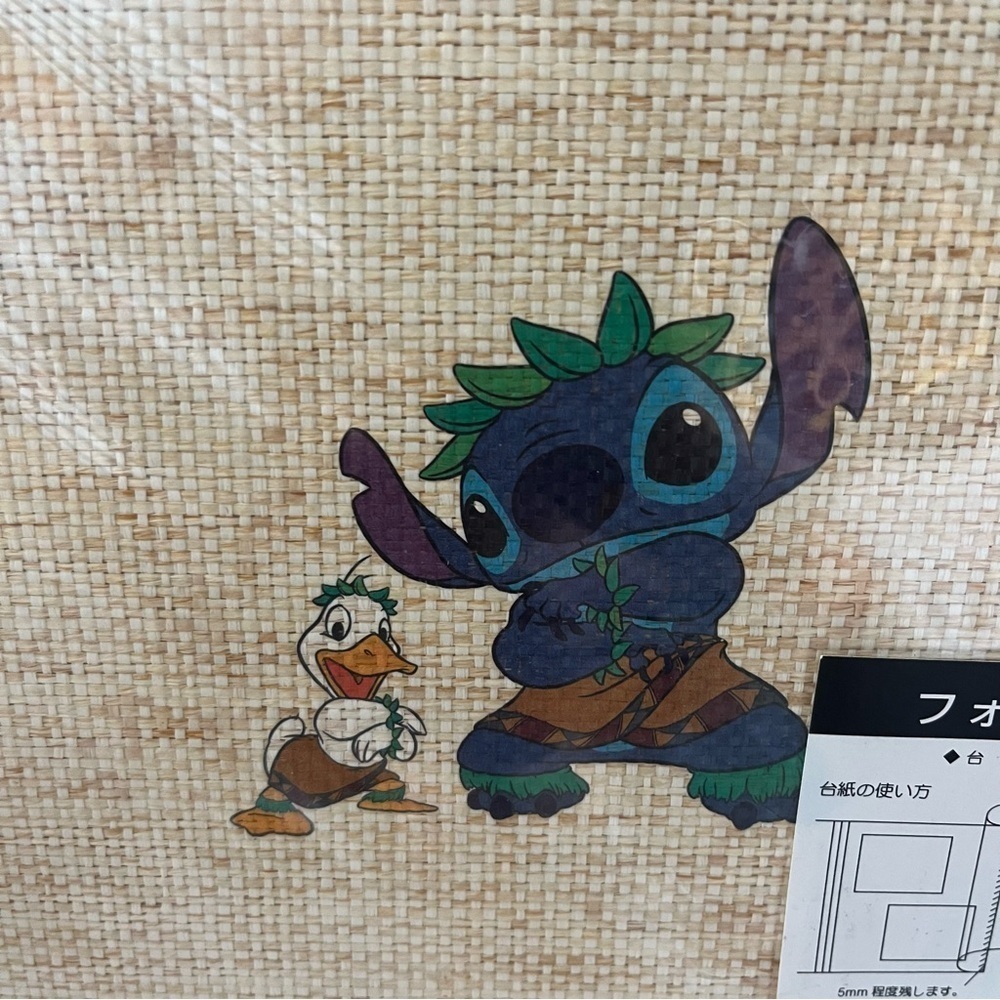 NEW Lilo & STITCH Photo Album Disney Japan 8 Black pages - Picture 4 of 10
